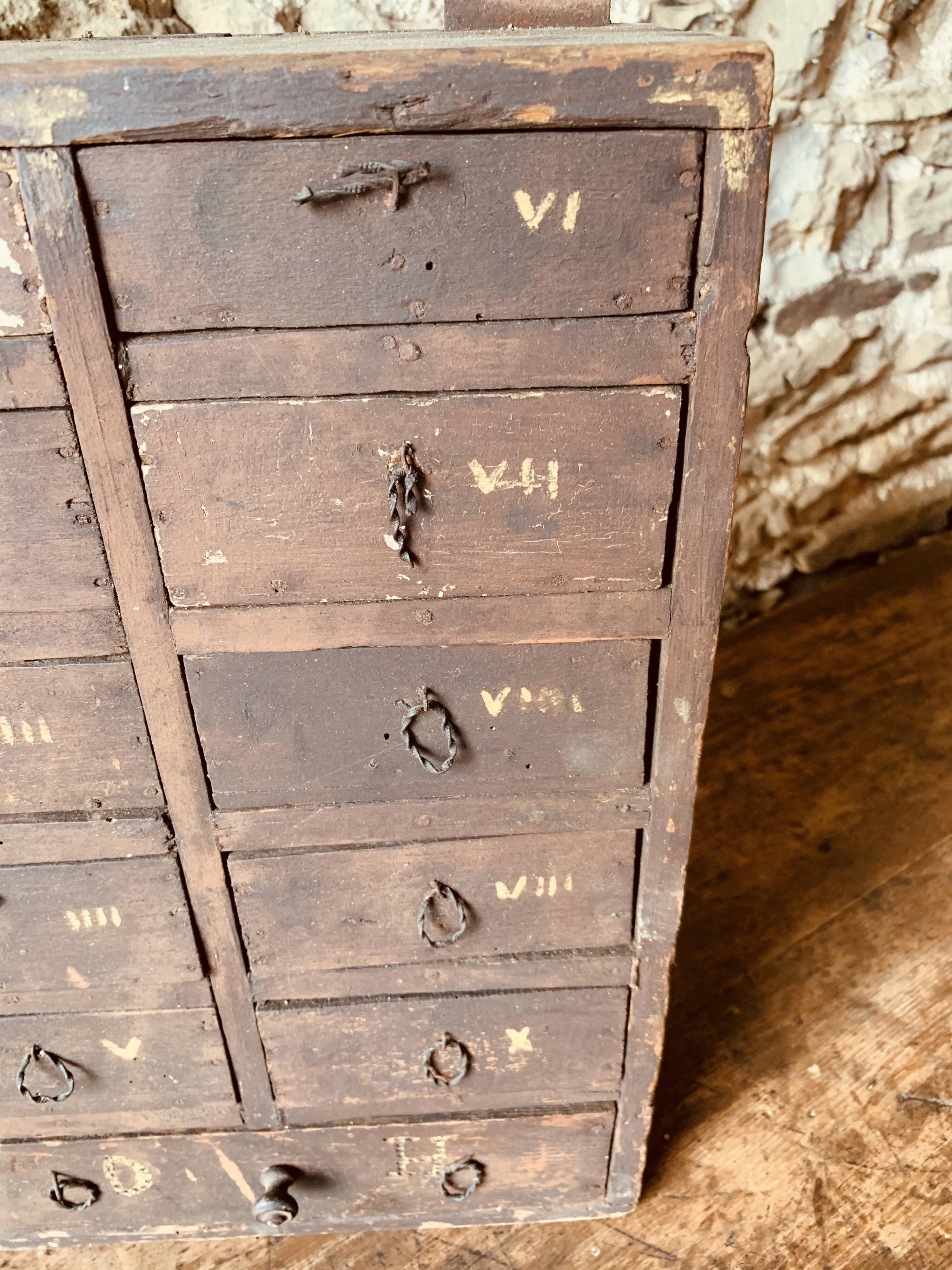 Apothecary's furniture