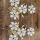 Set of Murano flower wall sconces