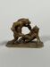 Christophe FRATIN (1801–1864) "The Bear Fight" sculpture in bronze 19th century