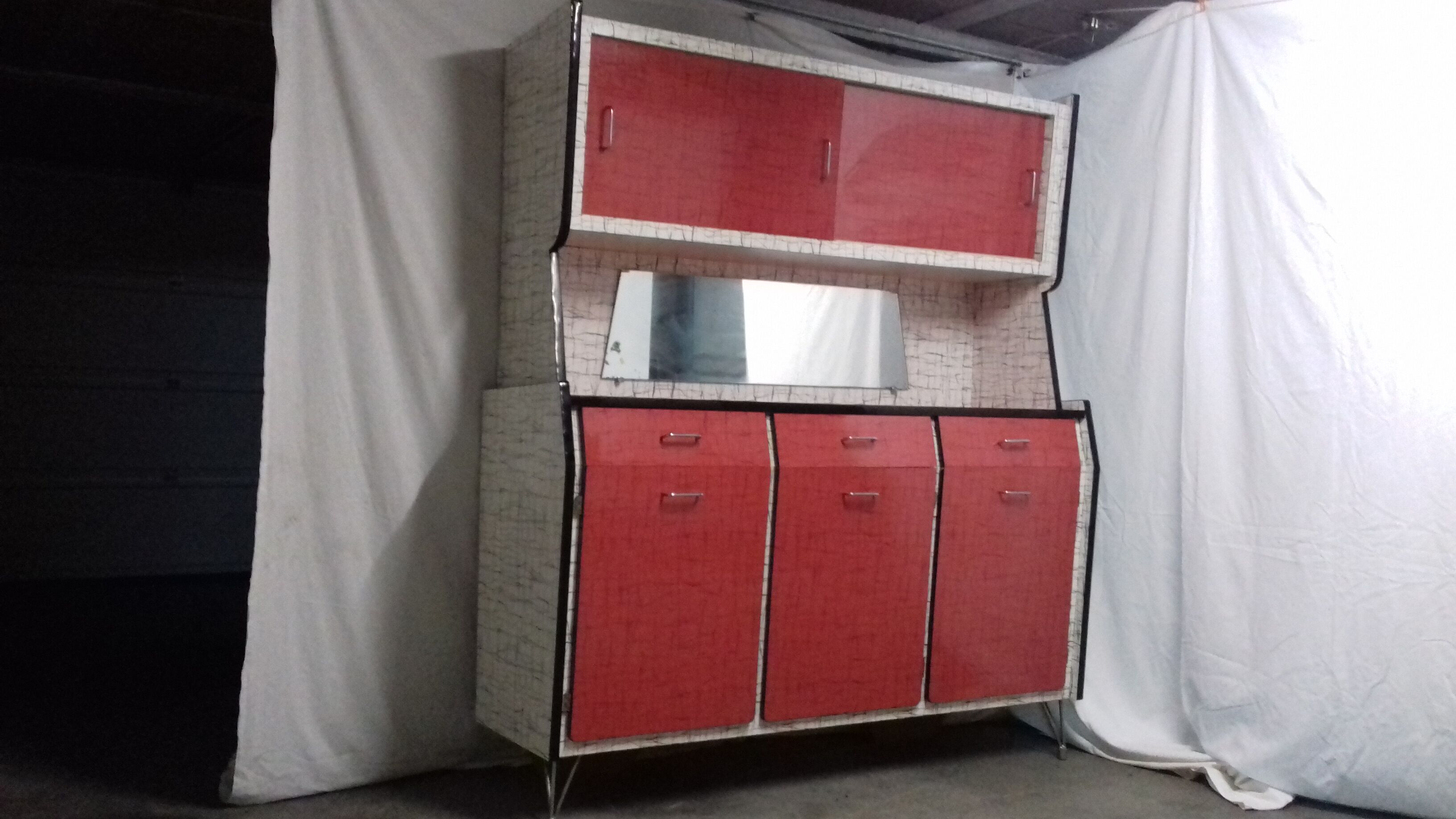 Buffet double body in formica