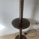Charles Dudouyt solid oak reading lamp