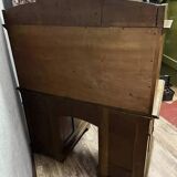 Bureau à gradin époque Art Nouveau en chêne vers 1900