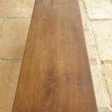 Solid oak bench