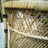 Buri palm armchair