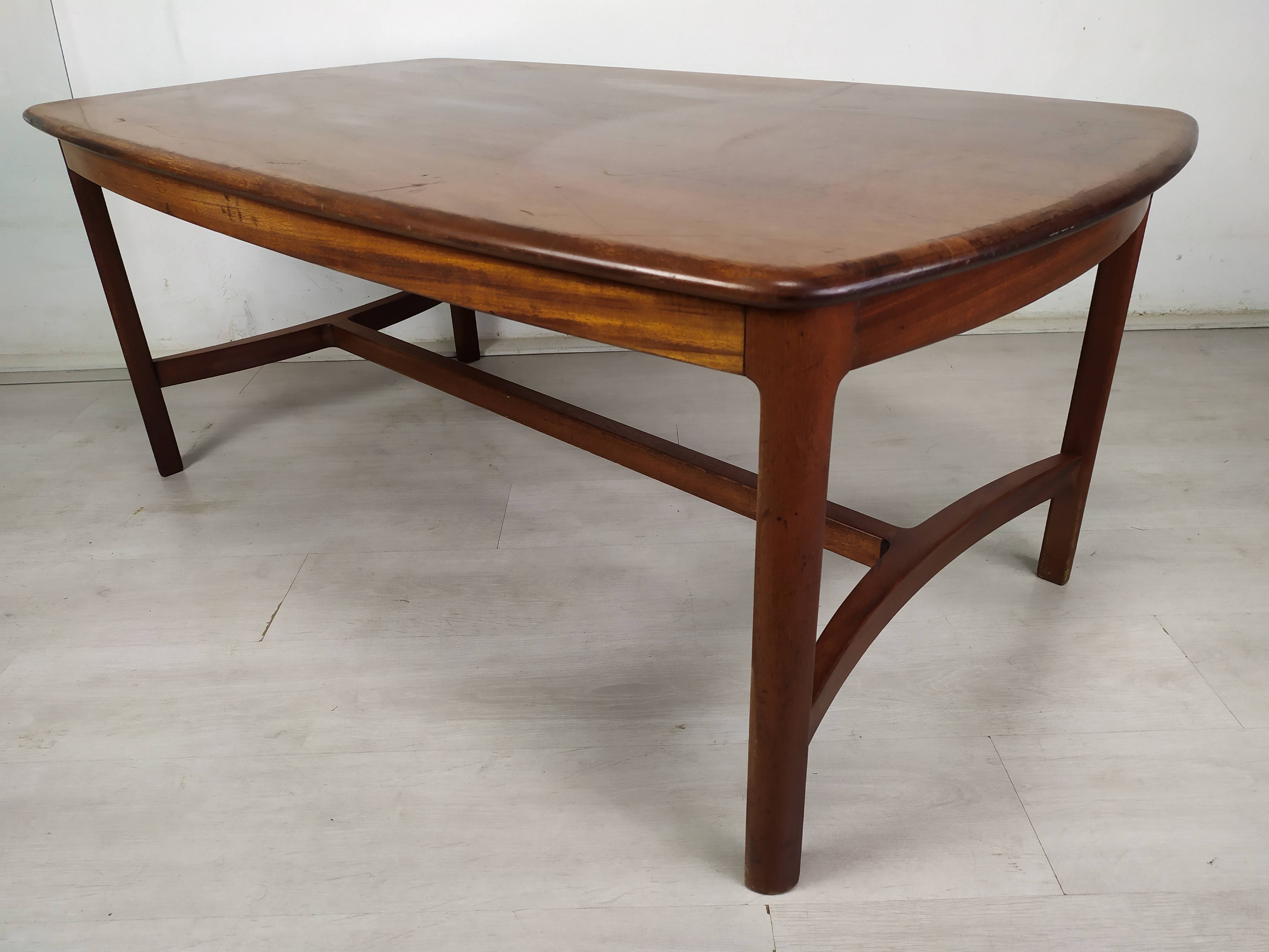 Scandinavian teak coffee table