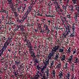 Vintage pink Berber rug from Boujad