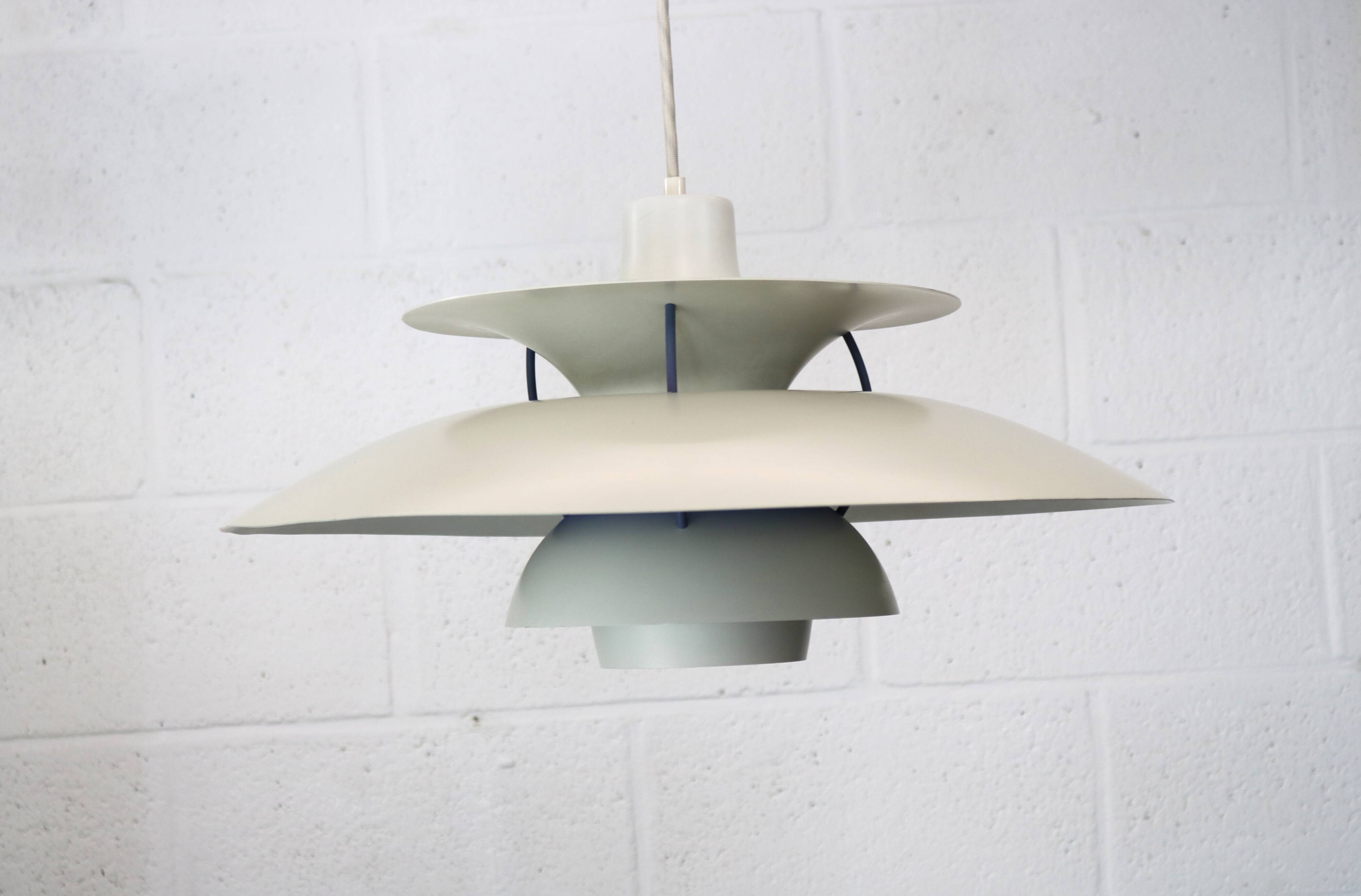The Real Danish - PH5 Pendant Lamp - Original White Color - Louis Poulsen