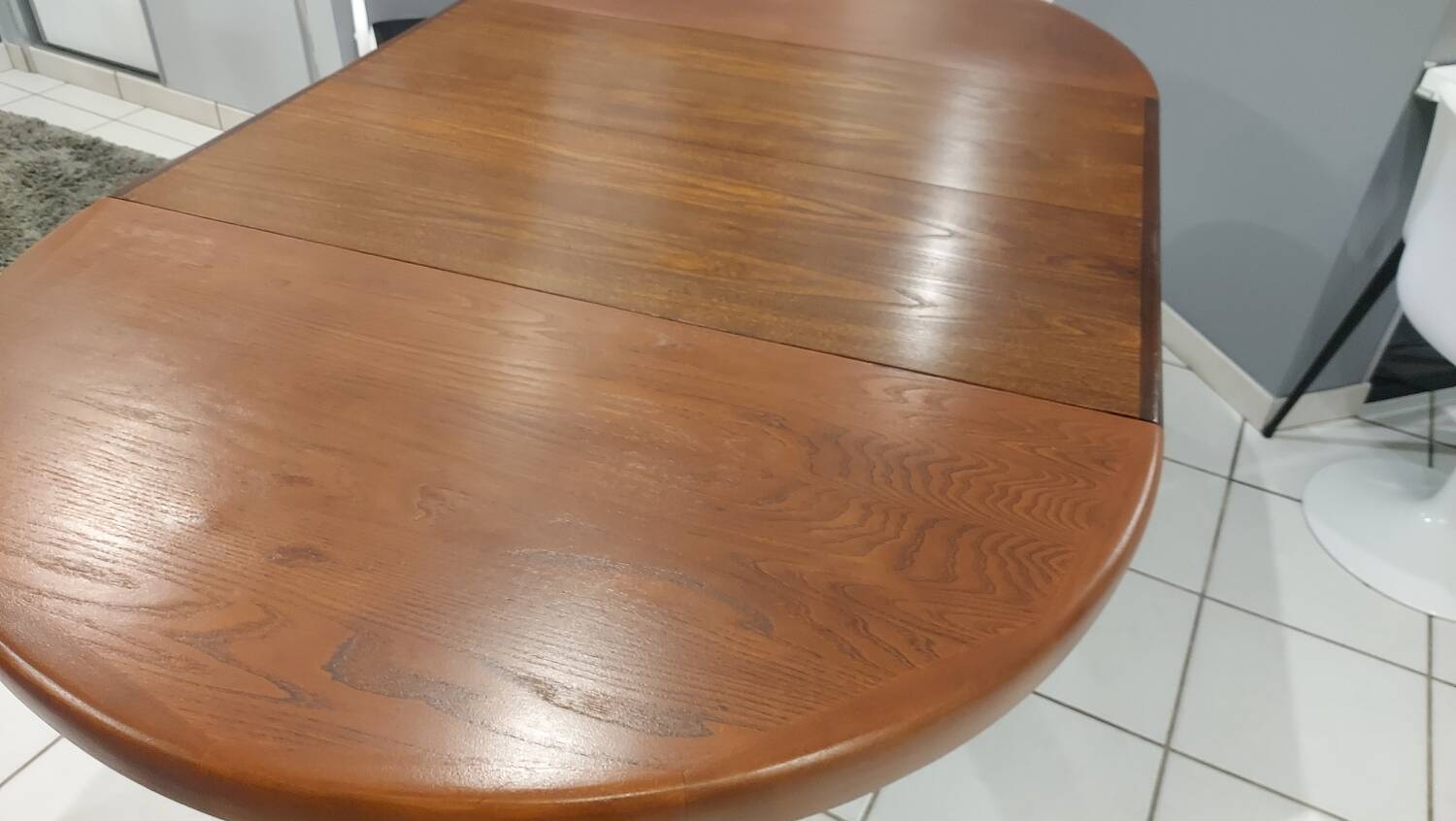 Vintage Baumann extendable table 1970s