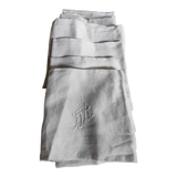 Serviettes monogrammées