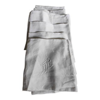 Monogrammed towels
