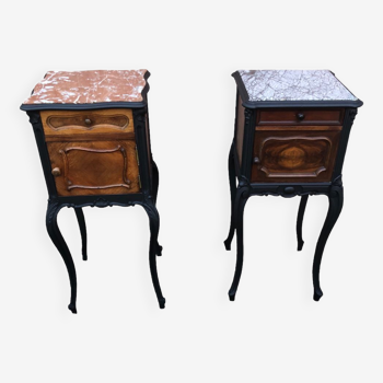 Paire tables de chevet