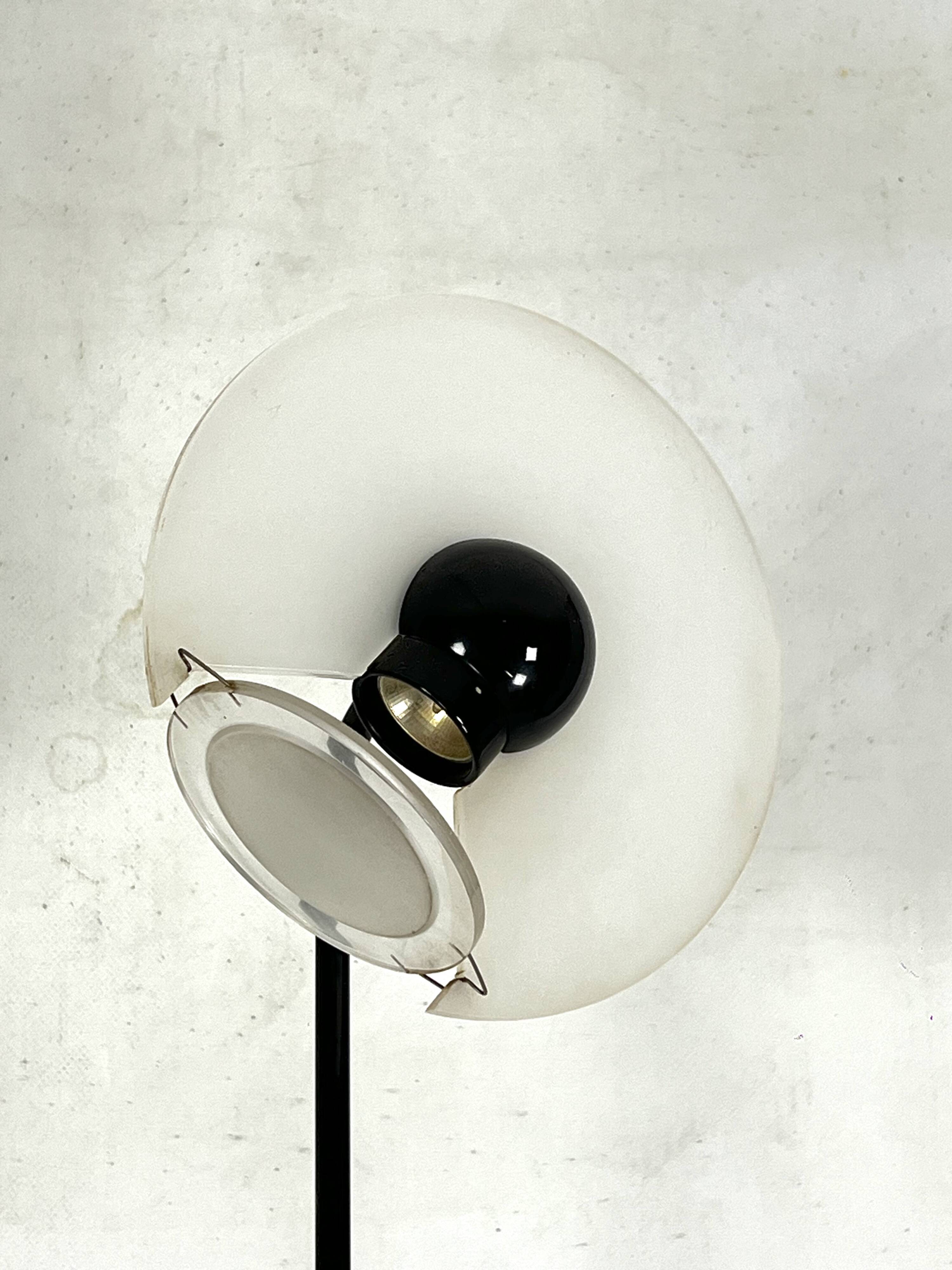 Postmodern floor lamp Club 1195 by Giuseppe Ramella for Arteluce, ITALY 1980s