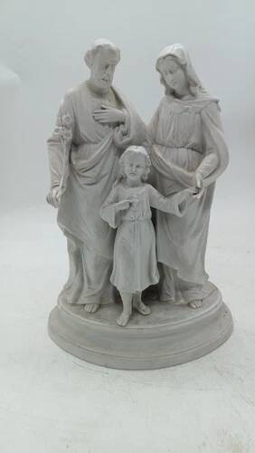 Holy Family in Biscuit Porcelain Firsts 900