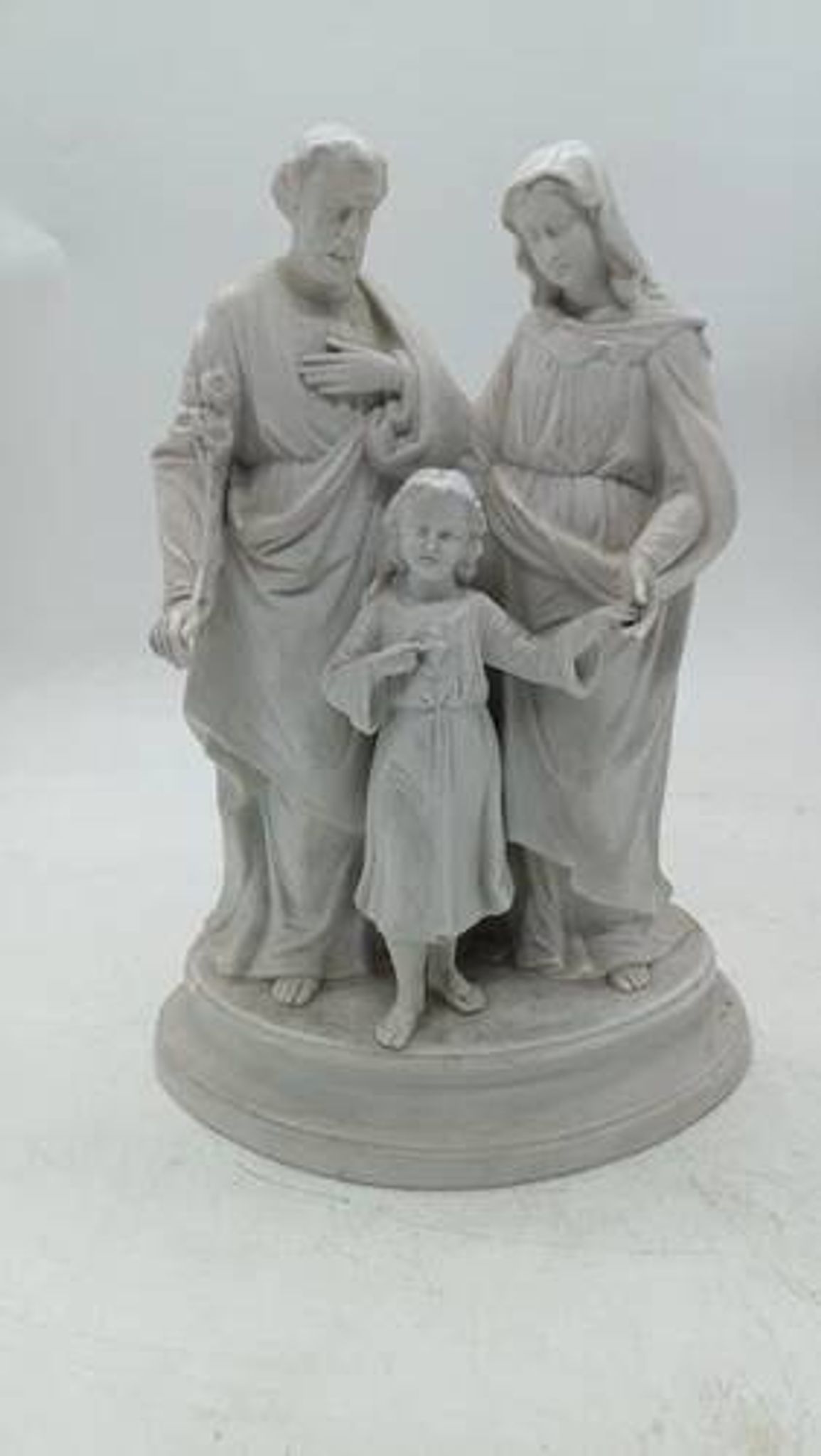 Holy Family in Biscuit Porcelain Firsts 900