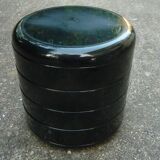 Multiplor 900 black, vintage storage box, office organizer, rino pirovano, rexite
