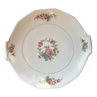 Assiette de service en porcelaine