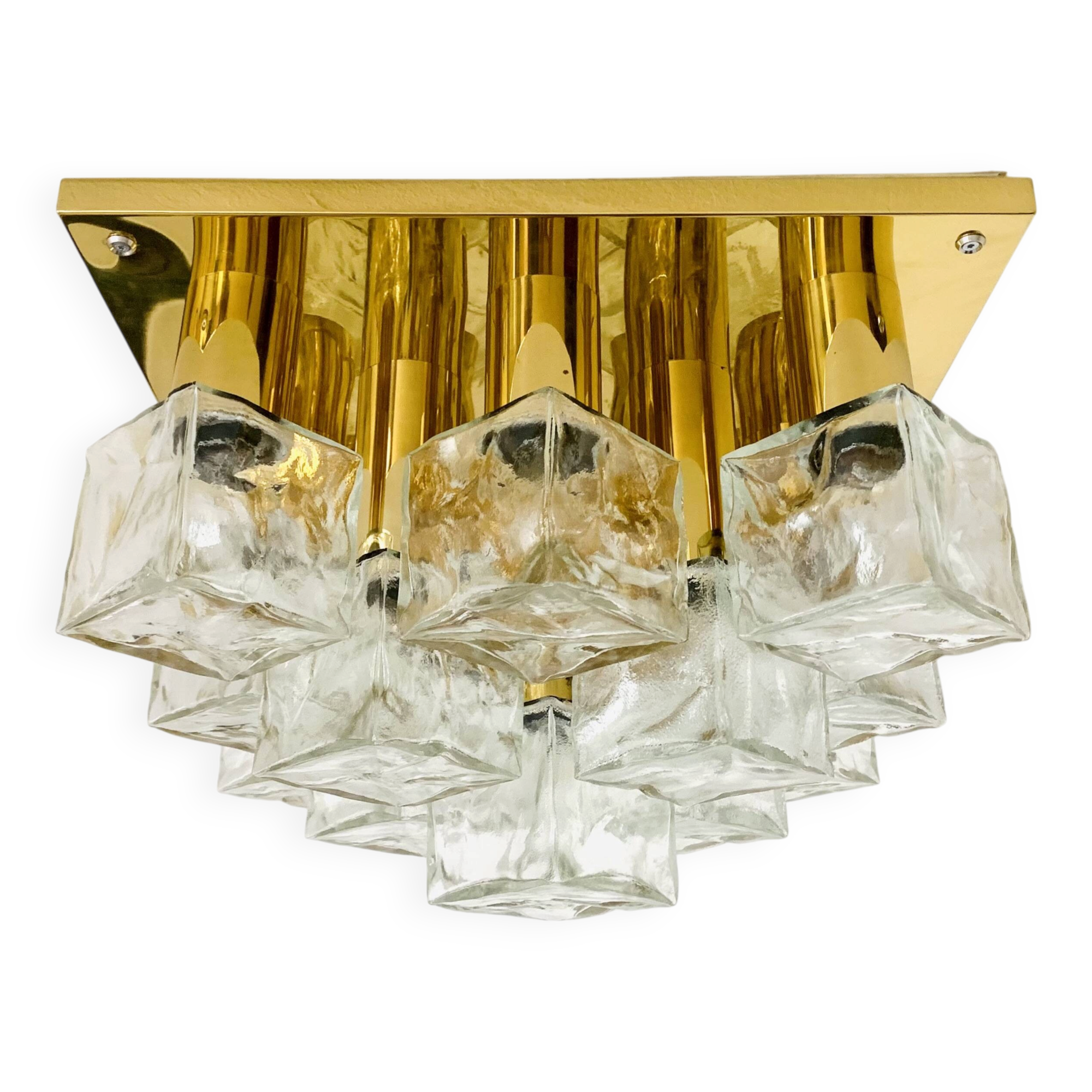Ice Cube Flush Light by J.T. Kalmar