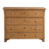 Commode ancienne en pin massif – Commode rustique européenne sculptée – circa 1900
