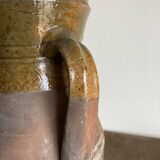 Vase jarre amphore XL en terre cuite vernissée