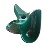 Boat propeller-shaped candle holder