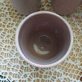 8 signed enamelled ceramic mugs