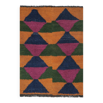 Tapis turc vintage fait main