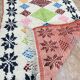 Tapis berbère marocain Costum - Tapis marocain en laine - Nouveau tapis Azilal - Style Beni ouarain