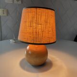 Wooden ball lamp