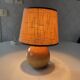 Lampe boule en bois