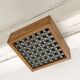 Alda pine ceiling light, Swedish 1970s