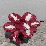 Ceramic teapot with cabbage slip
