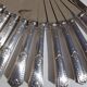 Set de 24 coûteaux SFAM métal argenté lames inox