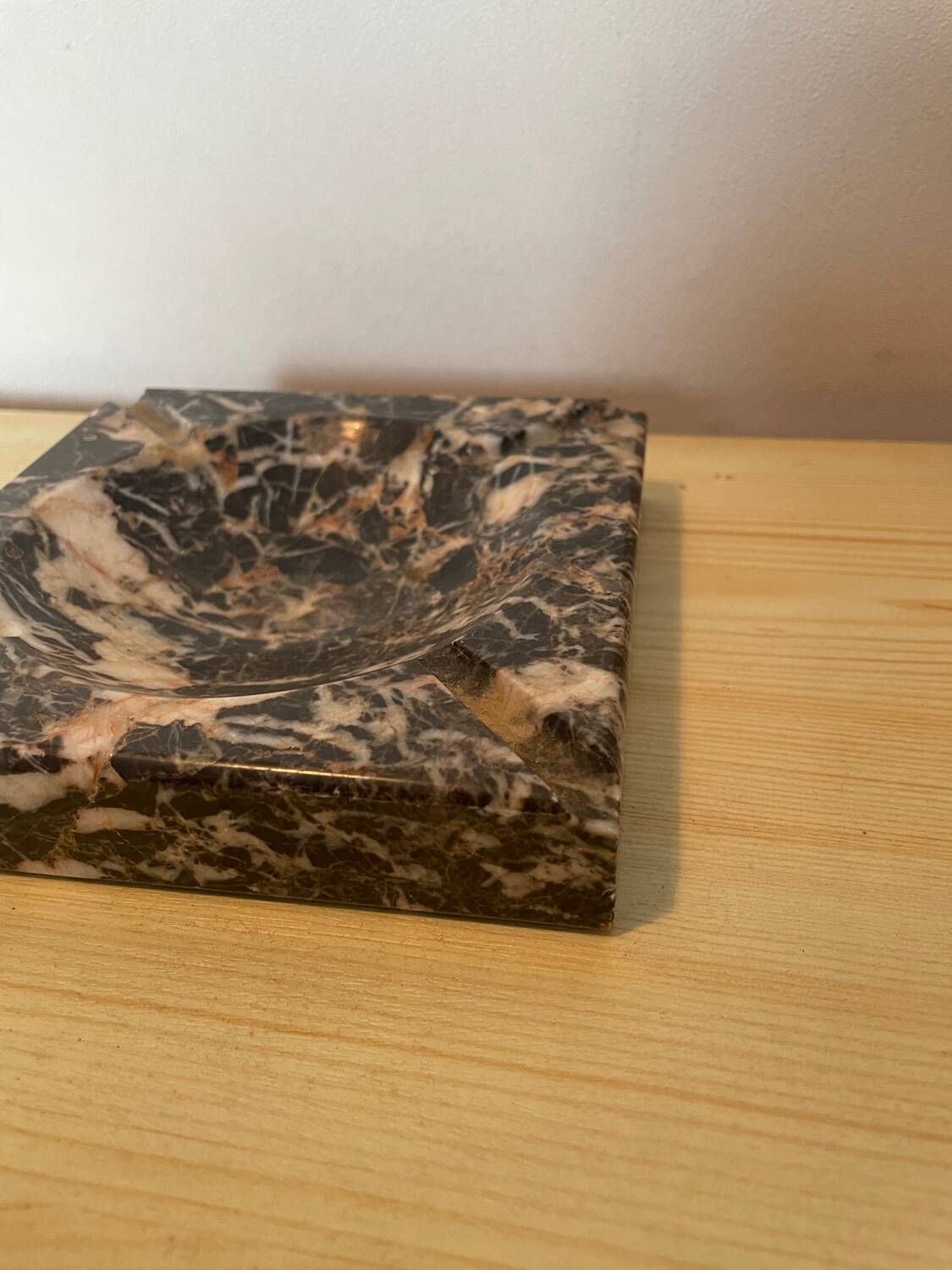 Art Deco Stone Ashtray