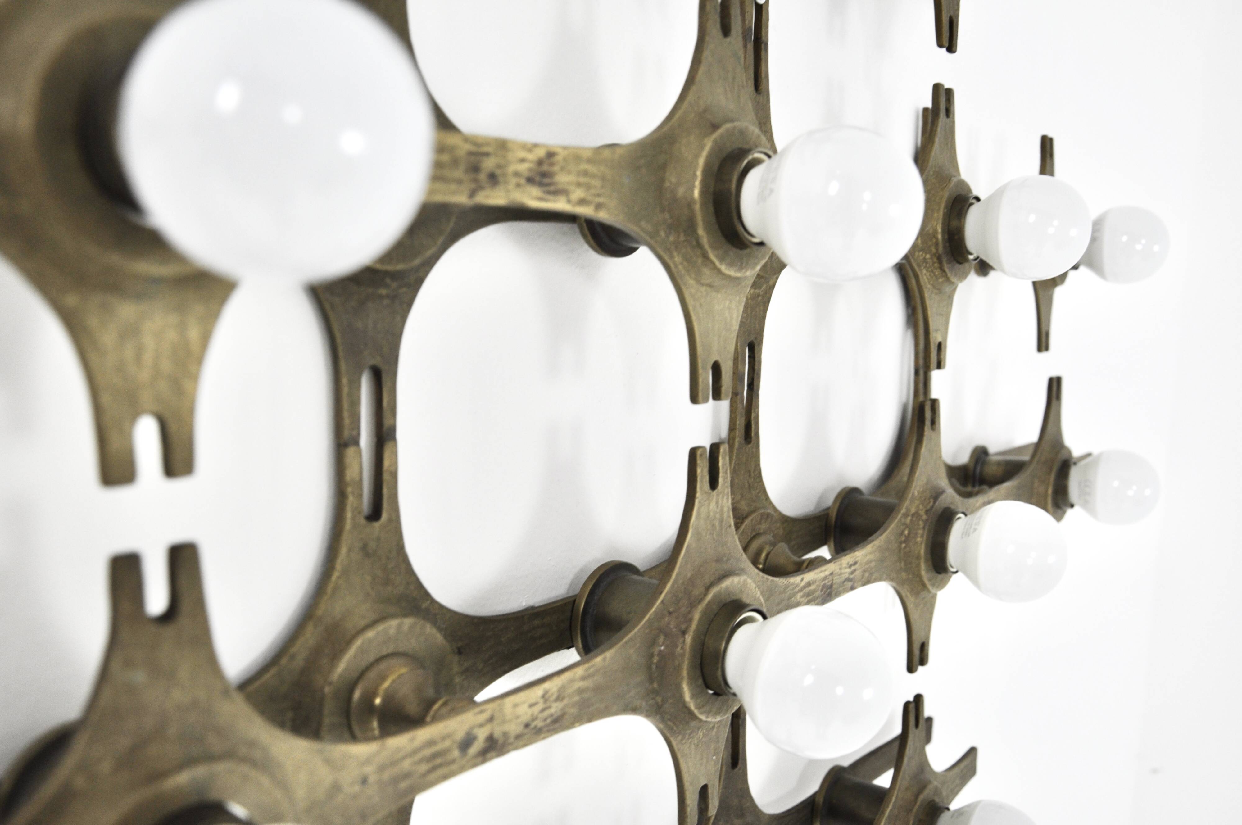 Set of 2 Wall Lights by Fantoni, 1960