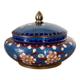 Cloisonné enamel candy box