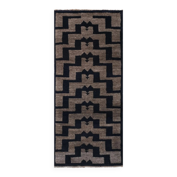 Tapis turc vintage fait main 85x195 cm