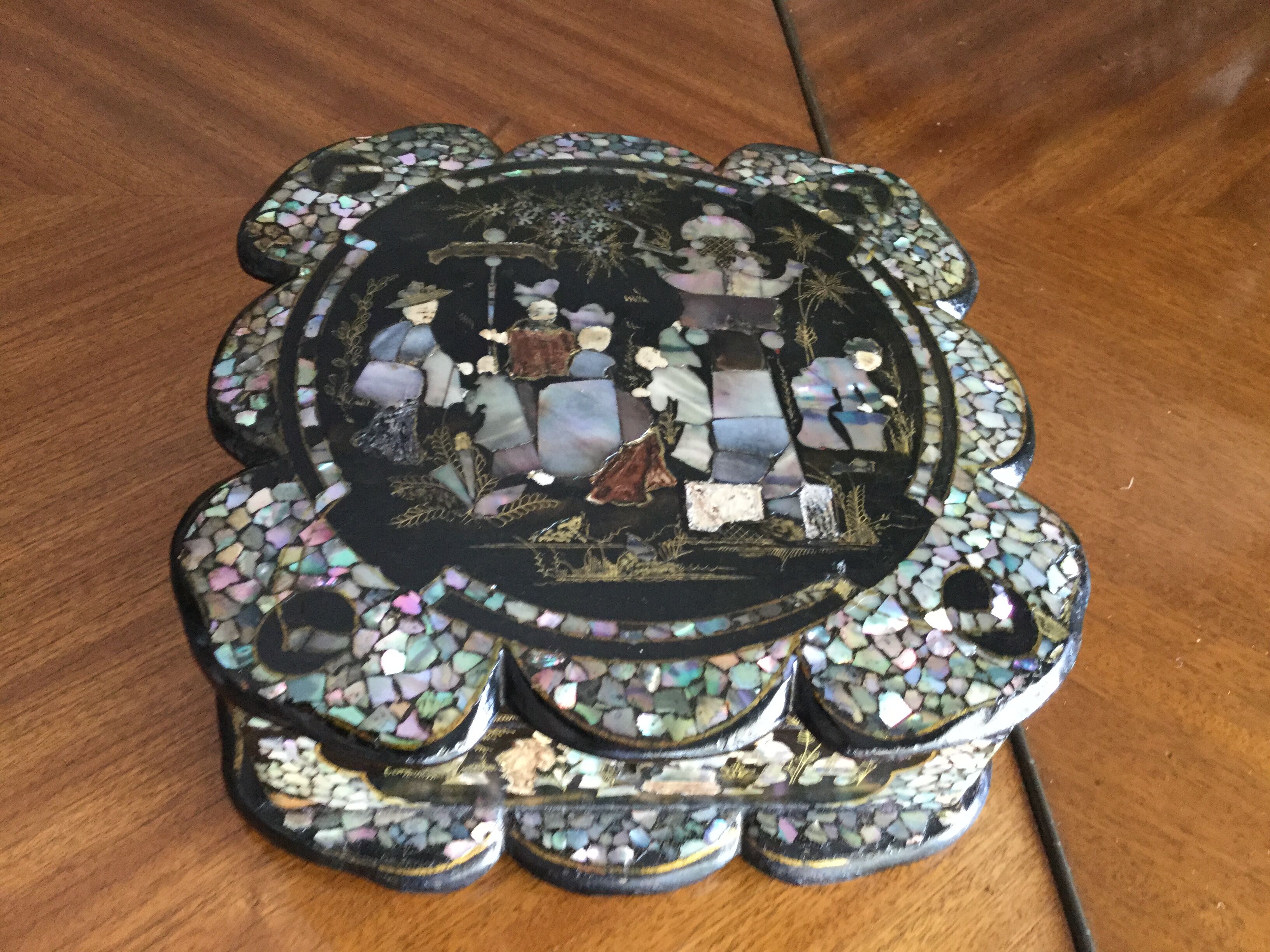 Ancient Chinese jewelry box