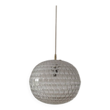 Superb vintage diamond ceiling light for Erco