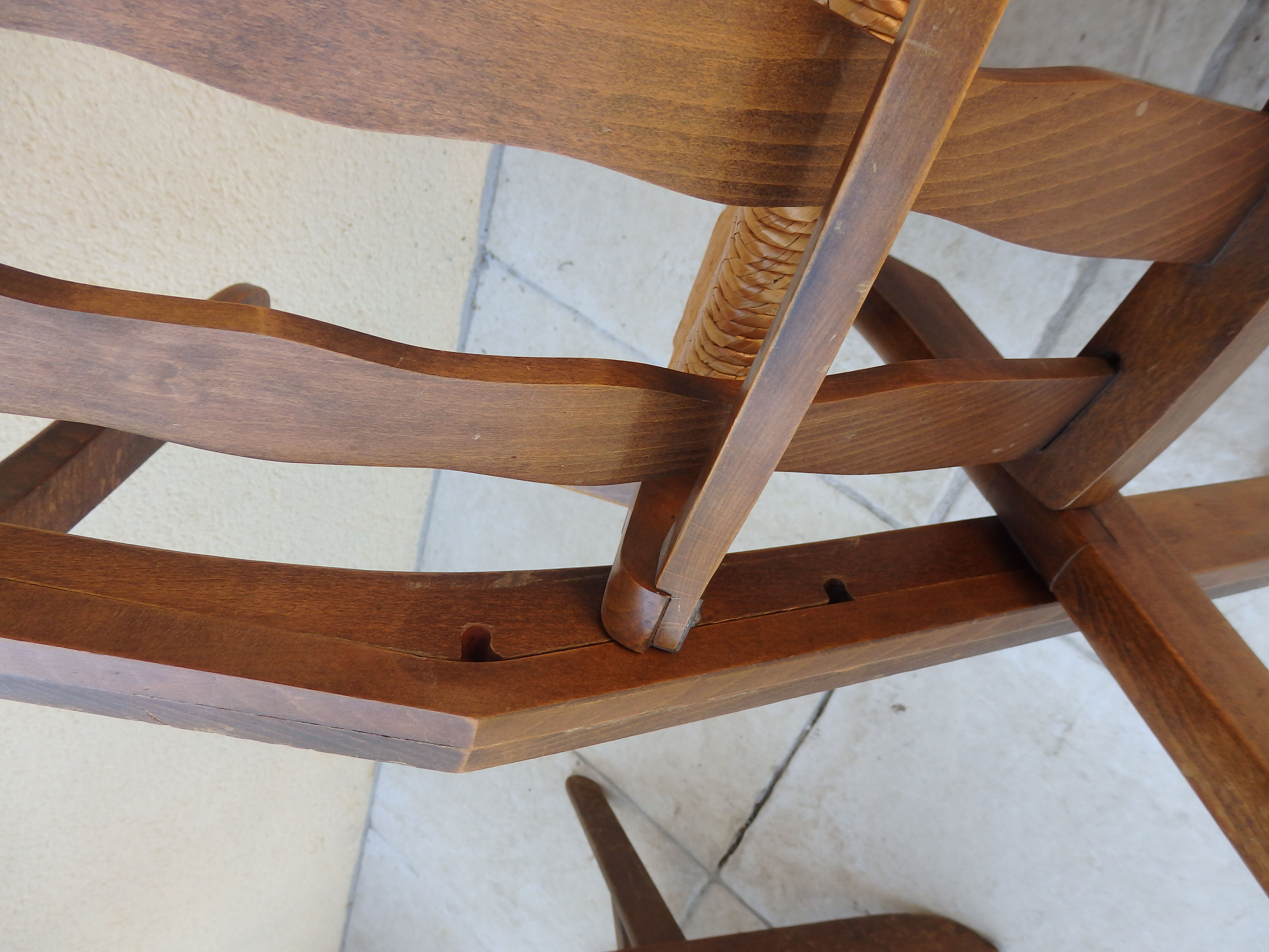 Paire de fauteuils Triconfort année 1960 trois  position