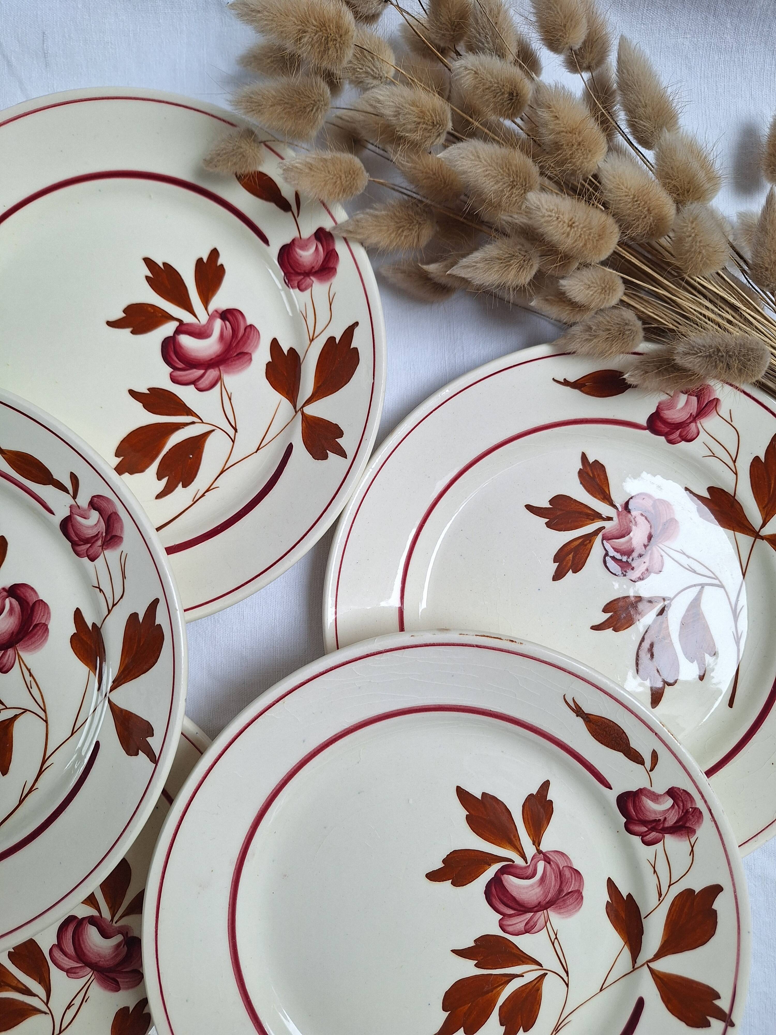 Luneville dessert plates