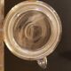 Granite glass jug with gold edging