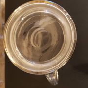 Granite glass jug with gold edging