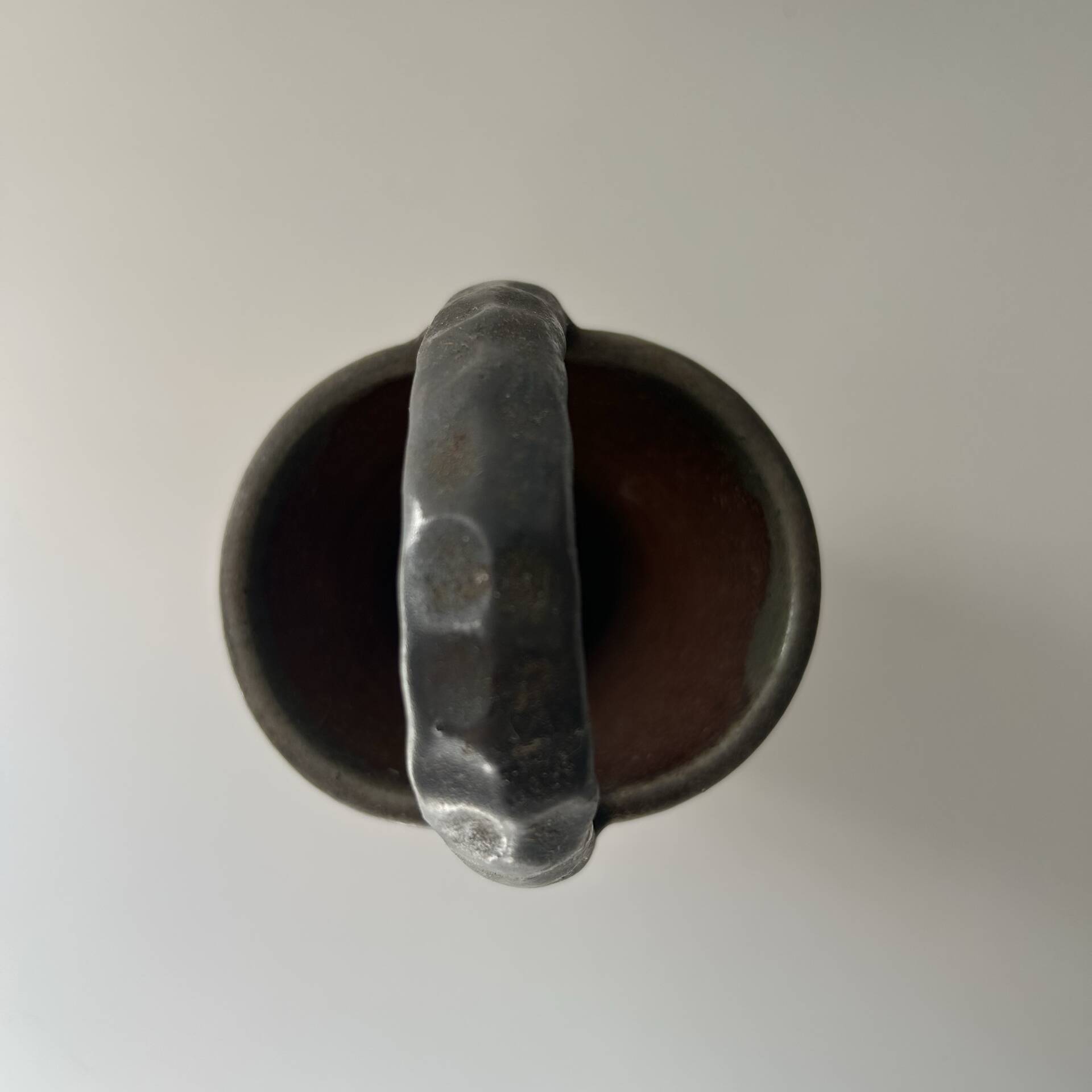 Unique piece nomadic vase