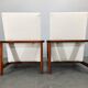 Pair of Mid-Century Pine Lounge Chairs, Czechoslovakia 1970s