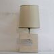 Large sculptural lamp in stone 1970