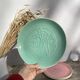 7 assiettes multicolore métiers anciens en porcelaine de Nyon