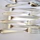 30-piece modernist silver-plated table cutlery set DEETJEN