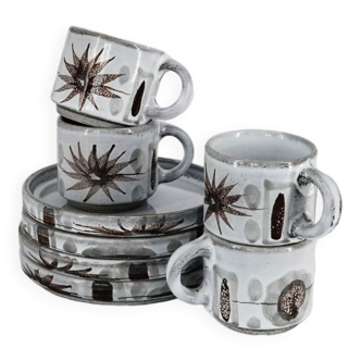 Niderviller grasses coffee set