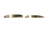 Scandinavian brass vases set, 1950s