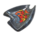 Italian Centerpiece with Fish in Glazed Ceramic, 1960s